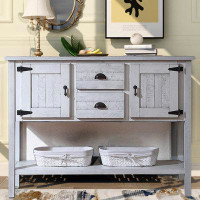 Longshore Tides 48’’ Solid Wood Console Table