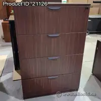 File Cabinets, 3 and 4 Drawer Lateral Style, Assorted Brands, Starting at $300 each
