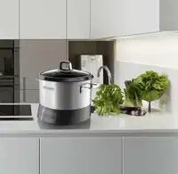 MULTI-FUNCTION COOKING POT AND RICE COOKER FOR SOUPS, PASTAS, AND MORE - Big Box price $169.99 - Our price only $69.95!
