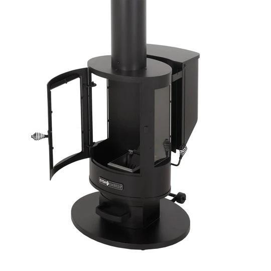 Even Embers Pellet Fueled Patio Heater - 70,000 Total BTU’s, 25 Lb Hopper for up to 6 Hrs of Heat in Decks & Fences - Image 3