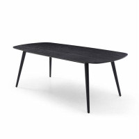 Creationstry 86.61 L x 41.34 W Dining Table