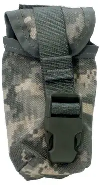 TOSS OUT THAT NERDY CELL PHONE CASE -- NEW US ARMY GRENADE POUCHES ARE TOUGH ASS AND COOL LOOKING !!
