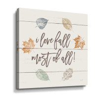 Trinx Harvest Sentiments Sign I Light Gallery Wrapped Canvas