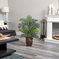 Bay Isle Home™ 25.5'' Artificial Palm Tree in Planter