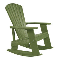 Rosecliff Heights Ayelin Outdoor Adirondack Rocking Plastic Chair