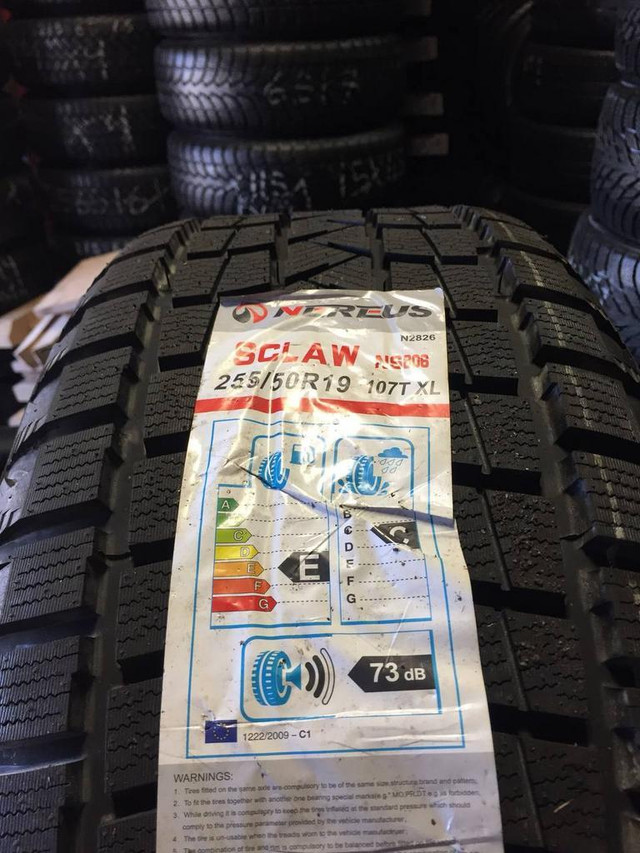 19 BMW X5 WINTER PACKAGE ON BRAND NEW TIRES NEREUS SCLAW NS806 255/50R19 AND OEM BMW USED RIMS 9Jx19 ET48 PCD 5x120 in Tires & Rims in Ontario - Image 4