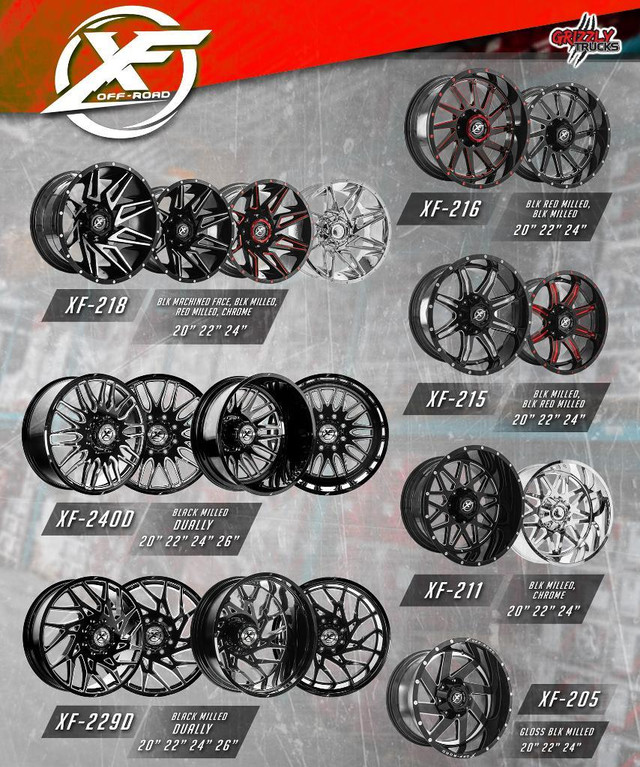HOTTEST SELLING WHEEL BRAND: XF Off-Road! FREE SHIPPING CANADA-WIDE**!!! in Tires & Rims in Alberta - Image 2