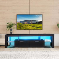 Wrought Studio LED TV Stand with Drawer for Up to 75 inch