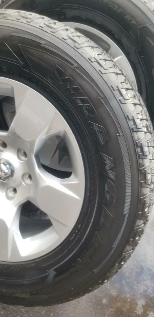 BRAND NEW TAKE OFF  2019 DODGE RAM ( 6 LUG ) 18 INCH WHEELS  WITH GOODYEAR  275 / 65 /  18         ALL SEASON TIRES. in Tires & Rims in Ontario - Image 4