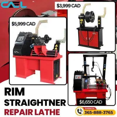 Finance Available CAEL offers a range of rim straighteners designed to meet your needs. Our models a...