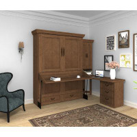 Foundry Select Neyan Imperial Queen Office Murphy Desk Bed - 1 Pier, Desktop