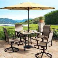 Canora Grey 4 -person Outdoor Dining Set