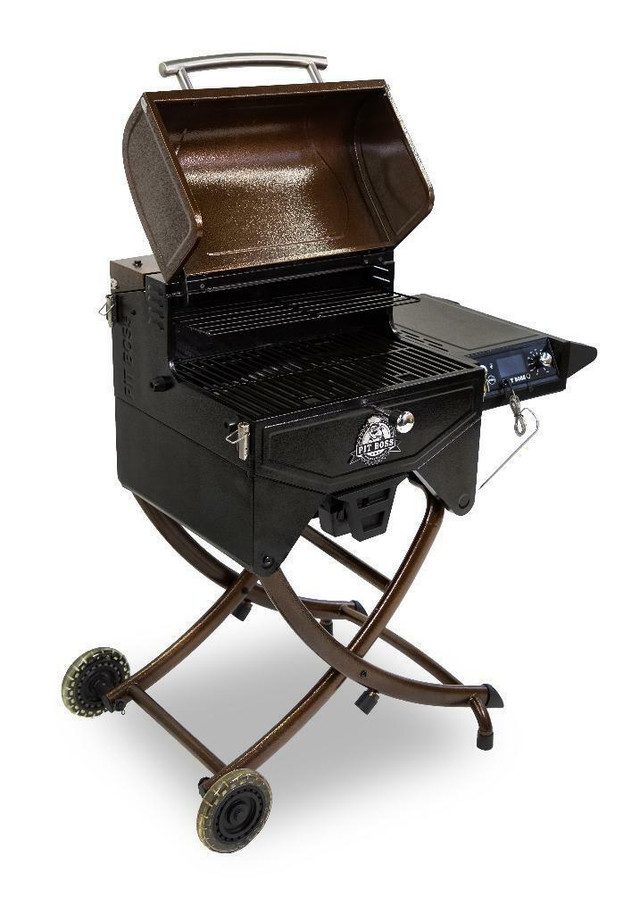 Pit Boss®  Portable Mahogany Wood Pellet Grill & Smoker - 387 squ in cooking  w 19 Lb Hopper  PB260PSP2  10559  in Stock in BBQs & Outdoor Cooking - Image 2