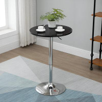 Wrought Studio Loxley Mdf Wood Bar Table White