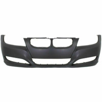 Bumper Front Bmw 3 Series Wagon 2009-2012 Primed Without Sensor Without Headlamp Wash Hole , BM1000212