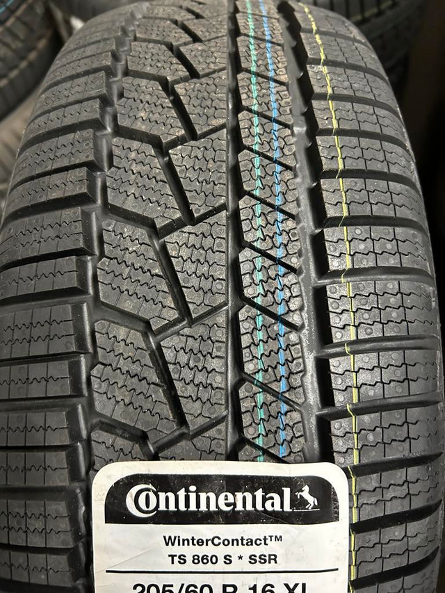 4 Brand New Continental WinterContact TS860 S SSR Runflats  205/60R16 Winter.$70 REBATE!! in Tires & Rims in Ottawa / Gatineau Area - Image 3