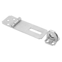 Prime-Line Safety Hasp, 3-1/2 In., Steel Construction, Zinc-Plated Finish