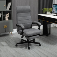 Office Chair 26.8" x 26.4" x 44.9" Grey
