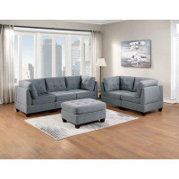 Hokku Designs Odhin 80" Upholstered Sofa