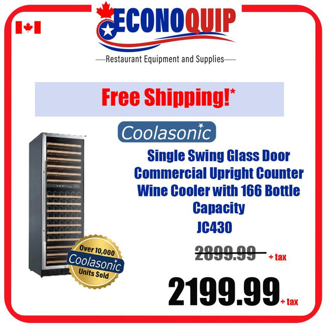 FREE SHIPPING-Commercial Wine coolers and Back Bar Coolers !!!!!! GRAB THIS OFFER NOW!!!!! in Other Business & Industrial in City of Toronto - Image 3
