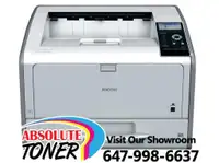Ricoh SP 6430DN Monochrome LED Laser Printer, Small Size Super Economical (Optional 2nd Tray), 11x17 For Office Use