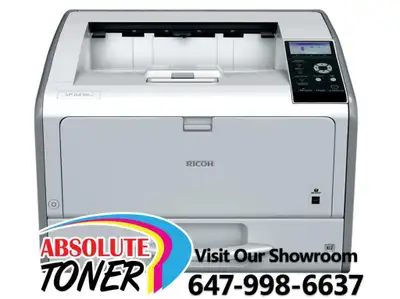 Ricoh SP 6430DN Monochrome LED Laser Printer, Small Size Super Economical (Optional 2nd Tray), 11x17 For Office Use