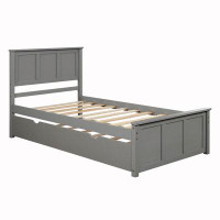 Red Barrel Studio Platform Bed with Twin Size Trundle
