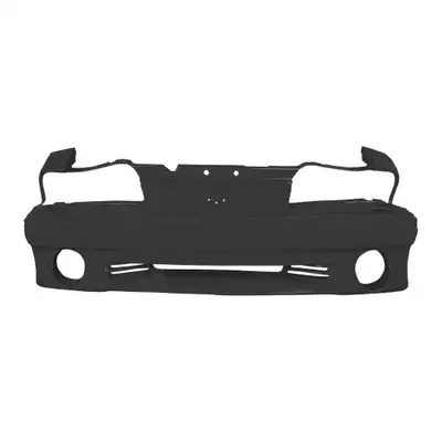 Ford Mustang GT Front Bumper With Fog Light Washer Holes - FO1000164