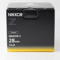 Nikkor Z 28mm f/2.8 lens (ID: 1802 BVA)