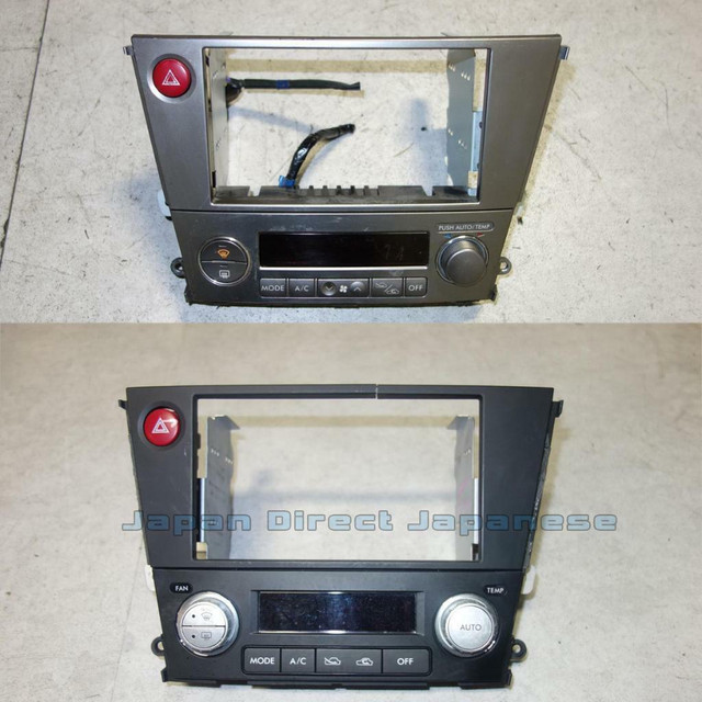 JDM SUBARU LEGACY OUTBACK BL BP DOUBLE DIN AUDIO PANEL CONSOLE FASCIA OEM 2005 2006 2007 2008 2009 in Other Parts & Accessories