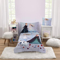 Disney Disney Frozen Winter Cheer 4 Piece Toddler Bed Set