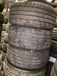 FOUR 285 / 35 R22 MINERVA ECOSPEED TIRES -- SALE 1 IS NEW