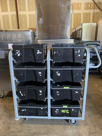 Order Picking Trolley with Baskets