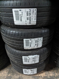 P195/55R16  195/55/16  PIRELLI  CINTURATO P7 ALL SEASON ( all season summer tires ) TAG # 17240