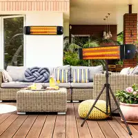 Poloma Electric Standing Patio Heater