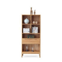 Elevat Home All Solid Wood Study Shelf Modern Simple Display S Bookcase
