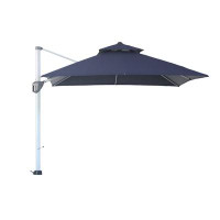 Arlmont & Co. Romaro 118.11'' Square Cantilever Umbrella