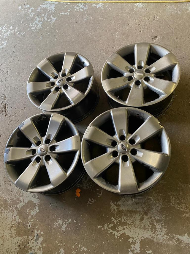 FOUR USED 20 INCH OEM FORD F150 WHEELS 6X135 in Tires & Rims in Toronto (GTA) - Image 2