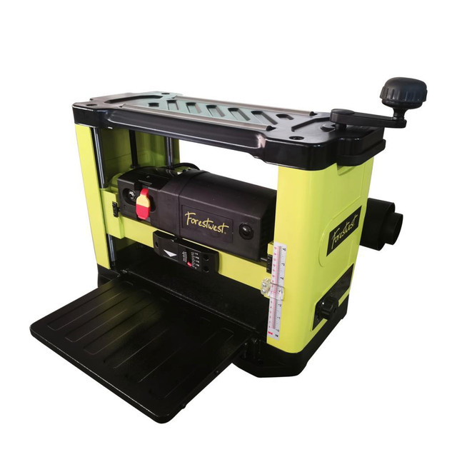 NEW 13 IN BENCHTOP WOOD PLANER 2HP , HELICAL SPIRAL BLADE & GRANITE TABLE BM10523 in Other in Regina - Image 2