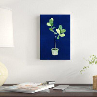 Winston Porter Fiddle Leaf Plant Print On Canvas