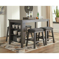 Signature Design by Ashley Caitbrook 4 - Person Counter Height Dining Set