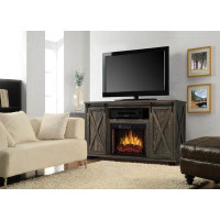 Muskoka Rivington TV Stand for TVs up to 65" with Electric Fireplace Included