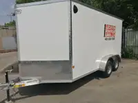 Location remorque trailer 7x14 fermé porte rampe
