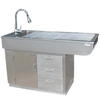 NEW STAINLESS STEEL VETERINARY ANIMAL OPERATING TABLE 1127832