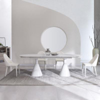 Corrigan Studio Lacoya 62.9" to 94.4" Extendable Dining Tables