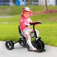 KIDS TRICYCLE FOR CHILDREN AGES UP TO 18 MONTHS, INDOOR OUTDOOR TODDLER TRIKE FOR BOY AND GIRL BIRTHDAY