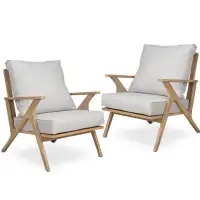 howcoolmall Patio Chair with Cushions