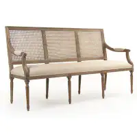 One Allium Way Bodil Upholstered Bench