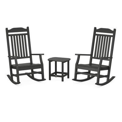 POLYWOOD® Ensemble de chaises berçantes 3 pièces Country Living en acajou in Chairs & Recliners in Québec