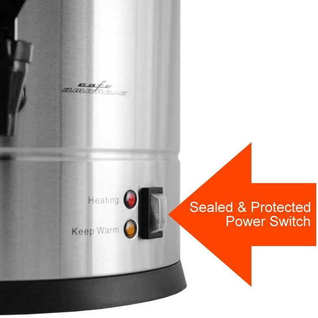 100 cup coffee urn - brand new - SUPER WOW PRICE $109.00 - PLUS FREE SHIPPING in Other Business & Industrial - Image 2